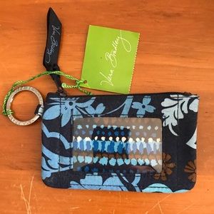 Vera Bradley Card Holder Keychain